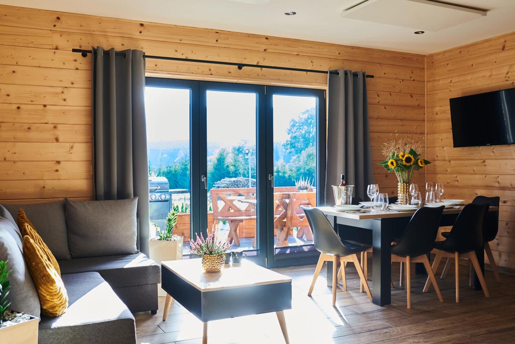Lasowka Osada Orlica Klimatyczne Domki Z Widokiem Na Gory I Termalnym Spa Sauna Jacuzzi 4 Km Od Zieleniec Ski Arena מראה חיצוני תמונה
