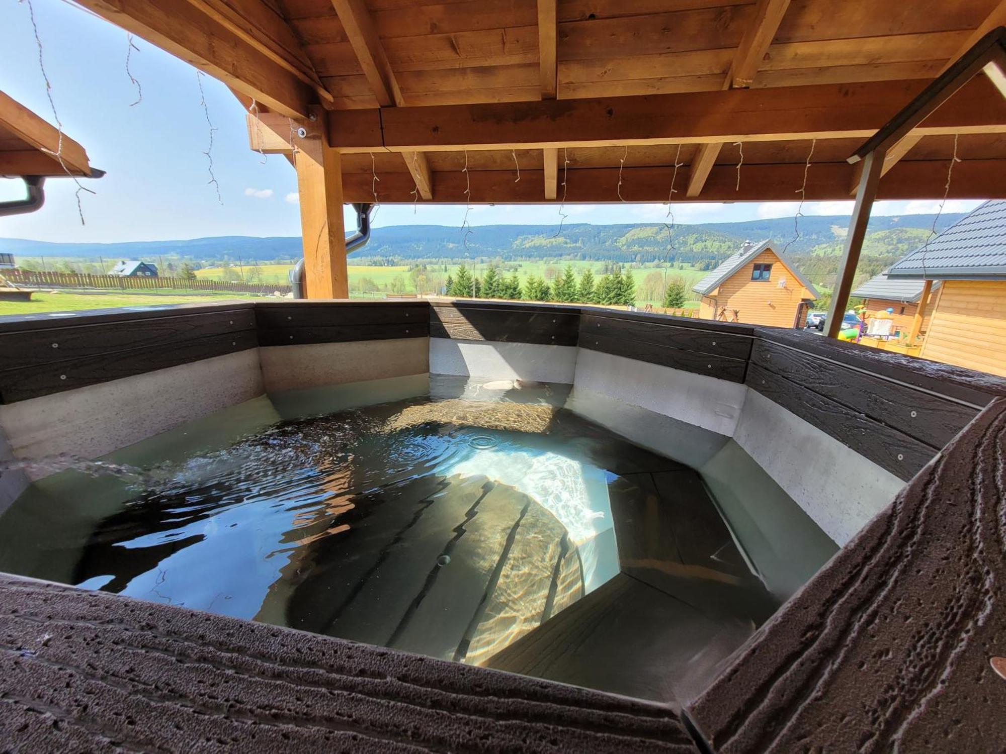 Lasowka Osada Orlica Klimatyczne Domki Z Widokiem Na Gory I Termalnym Spa Sauna Jacuzzi 4 Km Od Zieleniec Ski Arena מראה חיצוני תמונה